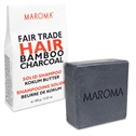 Maroma Bamboo Charcoal solid shampoo bar - 100 gr
